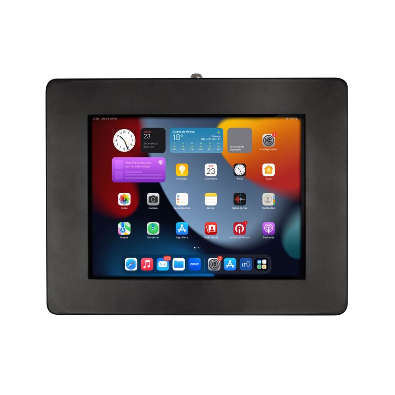 TSCLKW02XL-05-pared-iPad-Pro-12.9-3a-soporte-antirrobo
